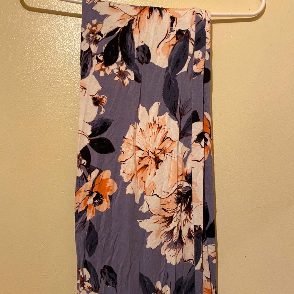Flowered Maxi Skirt